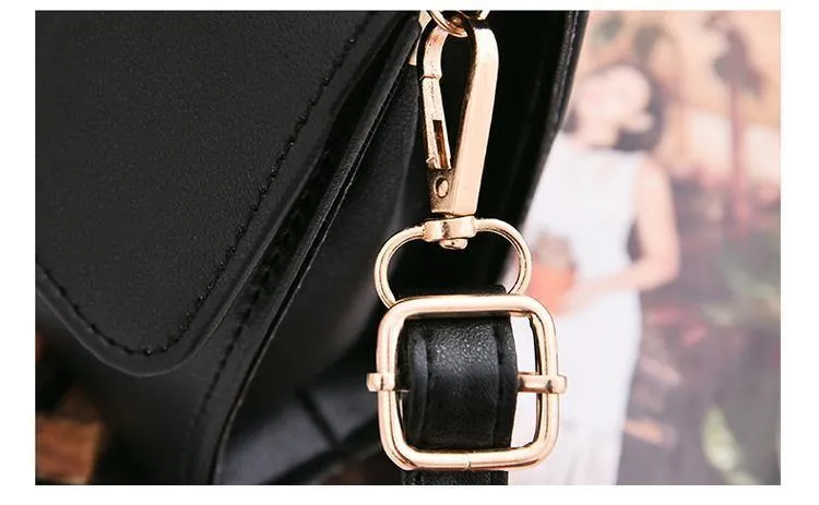 Damen Tasche Leder Handtaschen PU Umhängetasche Kleine Umhängetasche für Damen Messenger Bags