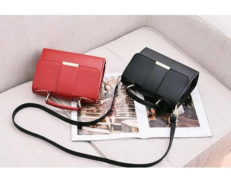 Damen Tasche Leder Handtaschen PU Umhängetasche Kleine Umhängetasche für Damen Messenger Bags