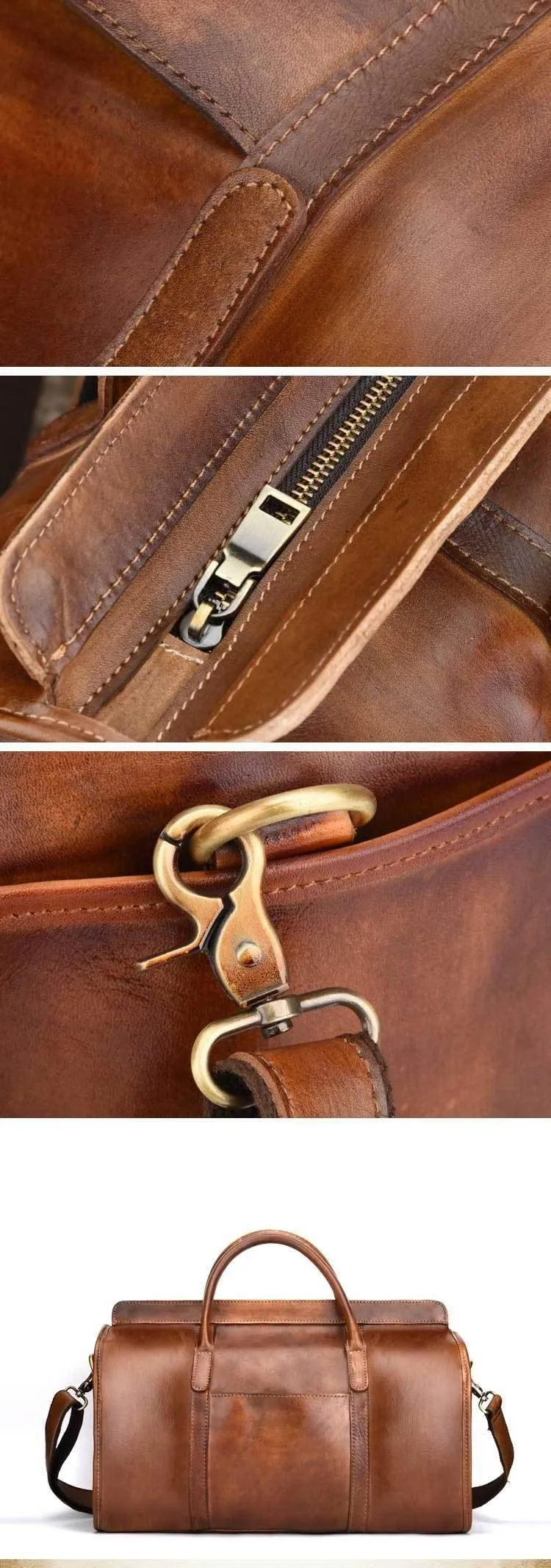Handgepäck Unisex Reisetasche Tragen Verpackung Männer Vintage Tasche Männer Duffel Echtes Kuh Leder Handtasche LY48