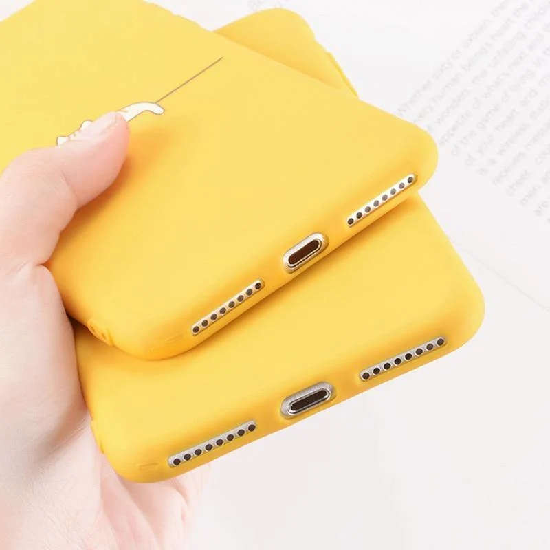 USLION Funny Cartoon Giraffe Phone Case For iPhone 7 8 Plus TPU Silicone Back Cover for iPhone X XR XS Max 6 6S Plus Soft Cases