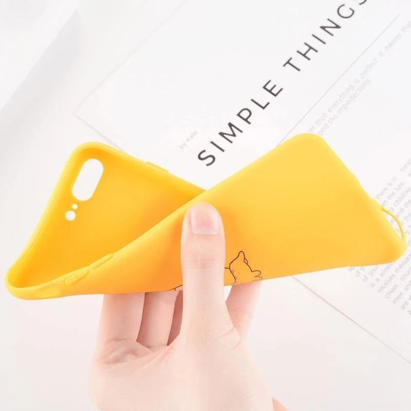 USLION Funny Cartoon Giraffe Phone Case For iPhone 7 8 Plus TPU Silicone Back Cover for iPhone X XR XS Max 6 6S Plus Soft Cases
