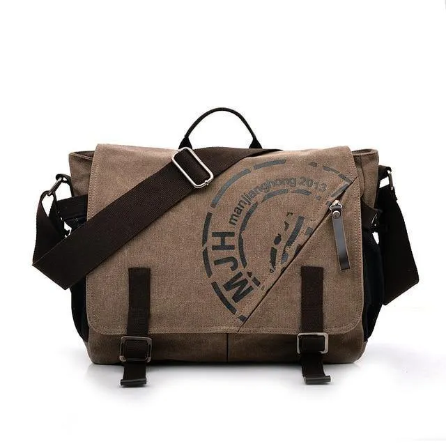 Herren Taschen Koreanische multifunktionale Mann Tasche Business Männer Canvas Umhängetasche Mode Freizeit Messenger Bag