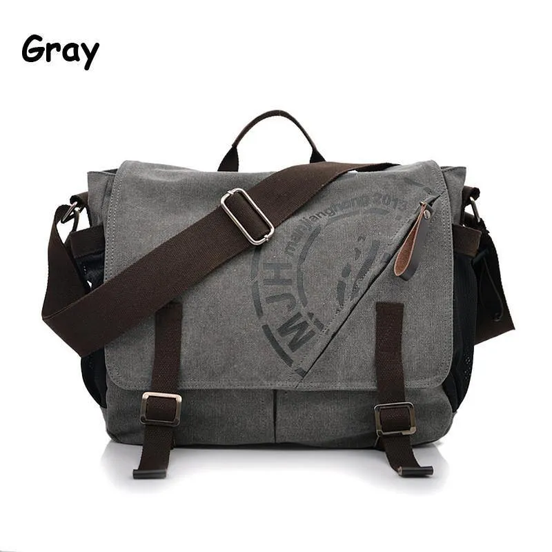Herren Taschen Koreanische multifunktionale Mann Tasche Business Männer Canvas Umhängetasche Mode Freizeit Messenger Bag