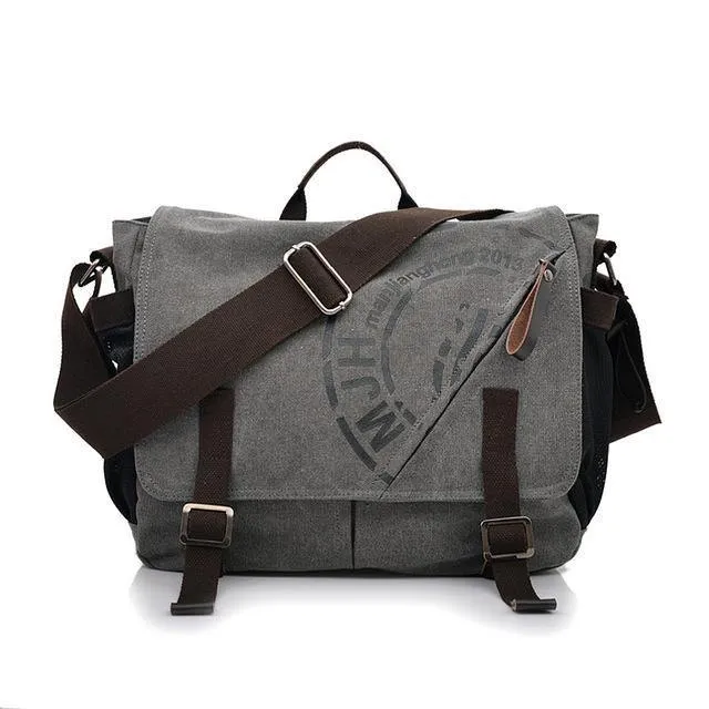 Herren Taschen Koreanische multifunktionale Mann Tasche Business Männer Canvas Umhängetasche Mode Freizeit Messenger Bag