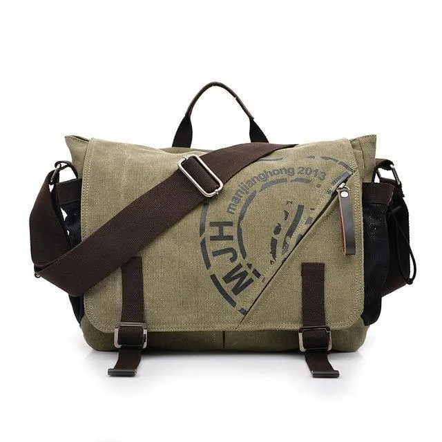Herren Taschen Koreanische multifunktionale Mann Tasche Business Männer Canvas Umhängetasche Mode Freizeit Messenger Bag