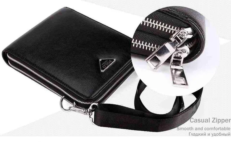 Luxus-Markentaschen Leder Herren einzelne Schultertasche Doppeltasche Männer Taschen Männer Casual Umhängetasche Handtasche für Männer
