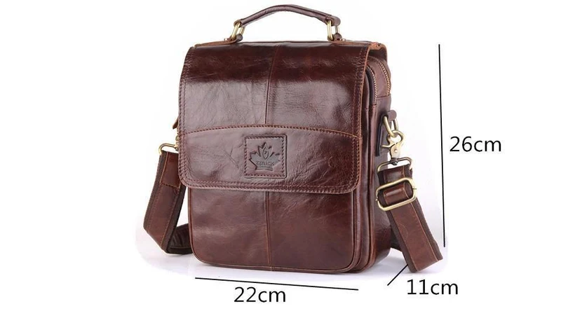 Leder Umhängetaschen Mode Männer Messenger Taschen männer Schulter Tasche Zipper männer Leder Tasche Handtasche Aktentasche
