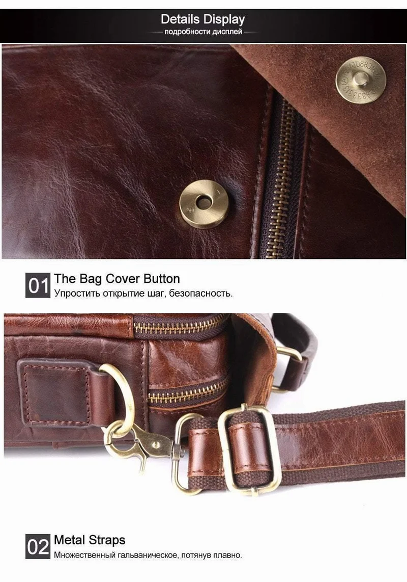Leder Umhängetaschen Mode Männer Messenger Taschen männer Schulter Tasche Zipper männer Leder Tasche Handtasche Aktentasche