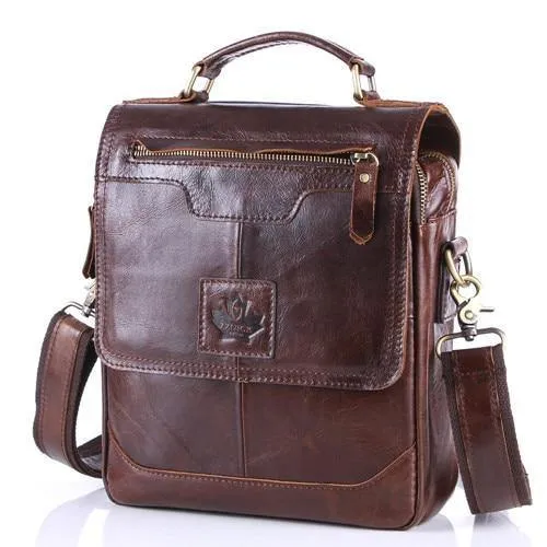 Leder Umhängetaschen Mode Männer Messenger Taschen männer Schulter Tasche Zipper männer Leder Tasche Handtasche Aktentasche