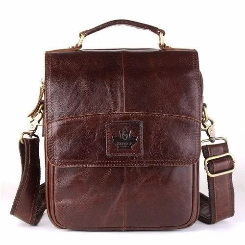 Leder Umhängetaschen Mode Männer Messenger Taschen männer Schulter Tasche Zipper männer Leder Tasche Handtasche Aktentasche