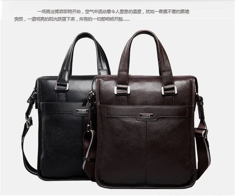 Neu Marke männer tasche aus echtem leder handtasche Perfekte Qualität Natürliche rindsleder