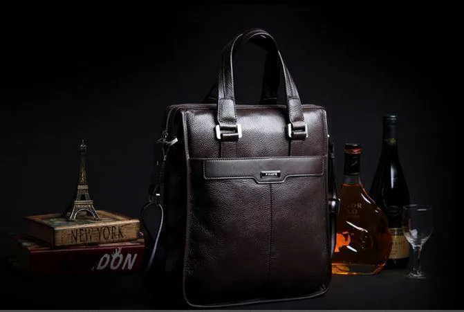 Neu Marke männer tasche aus echtem leder handtasche Perfekte Qualität Natürliche rindsleder