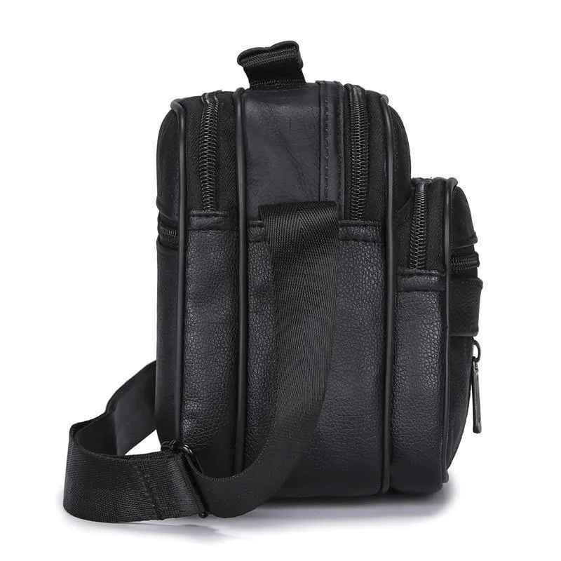Leder Herren Tasche Herren Schulter Umhängetaschen Marke Casual ipad Flap Messenger Bags Mann Qualität Kuh Umhängetasche