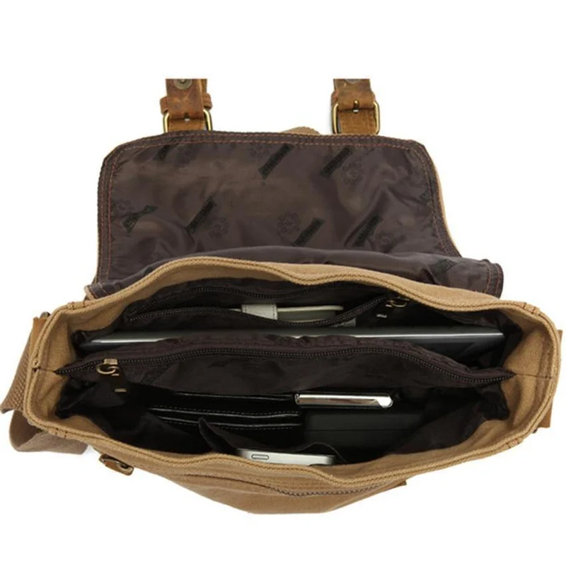 Canvas Tasche hochwertige Männer Messenger Bags Mode Umhängetaschen Marke Männer Tasche