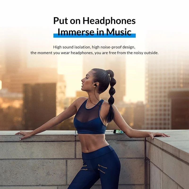 ORICO Bass High Sound Kopfhörer In-Ear Sport Kopfhörer Bunte Headset Ohrhörer für iPhone 6 6S Xiaomi Ohr handys fone de ouvido
