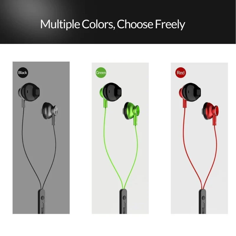 ORICO Original In-Ear-Kopfhörer Geräuschisolierung Metall HiFi-Kopfhörer Sport-Headset mit Mikrofon für Mobiltelefone Universal für MP4