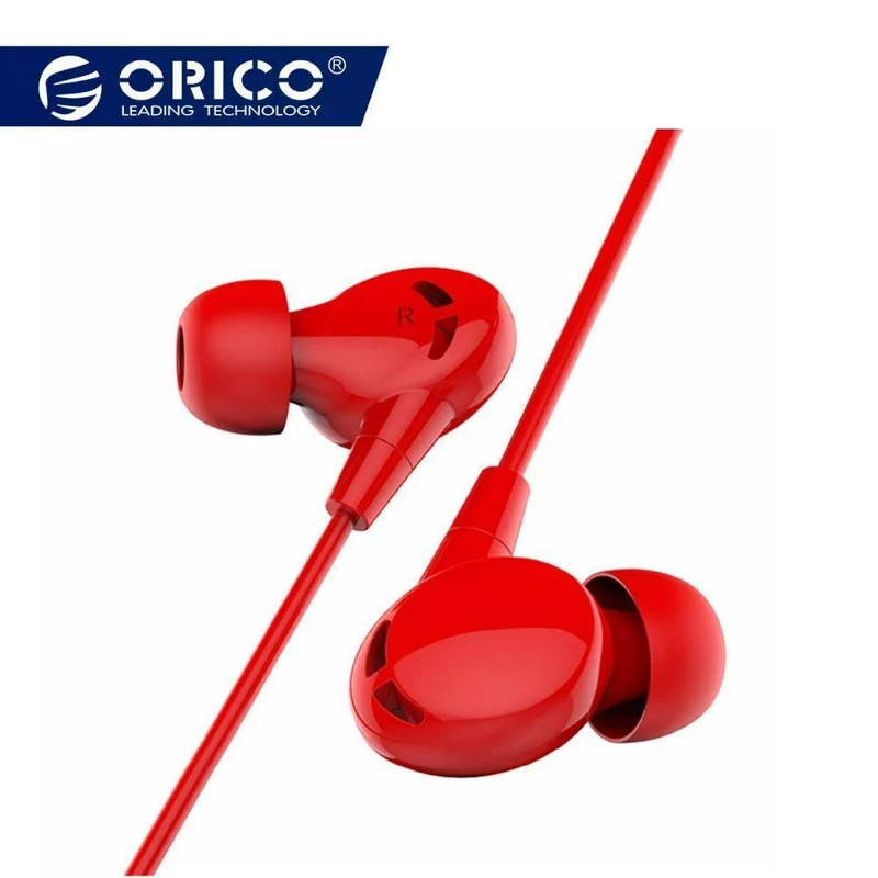 ORICO In-Ear-Kopfhörer Sport Bunte Ohrhörer Headset Stereo-Ohrhörer für iPhone 6 6S Xiaomi Samsung MP3-Ohrhörer und Musik