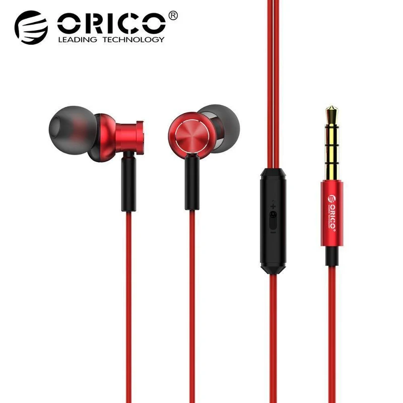 ORICO In-Ear-Kopfhörer Bass Sound Sport Kopfhörer Musik Ohrhörer Stereo Gaming Kopfhörer für Telefon Xiaomi mit Mikrofon
