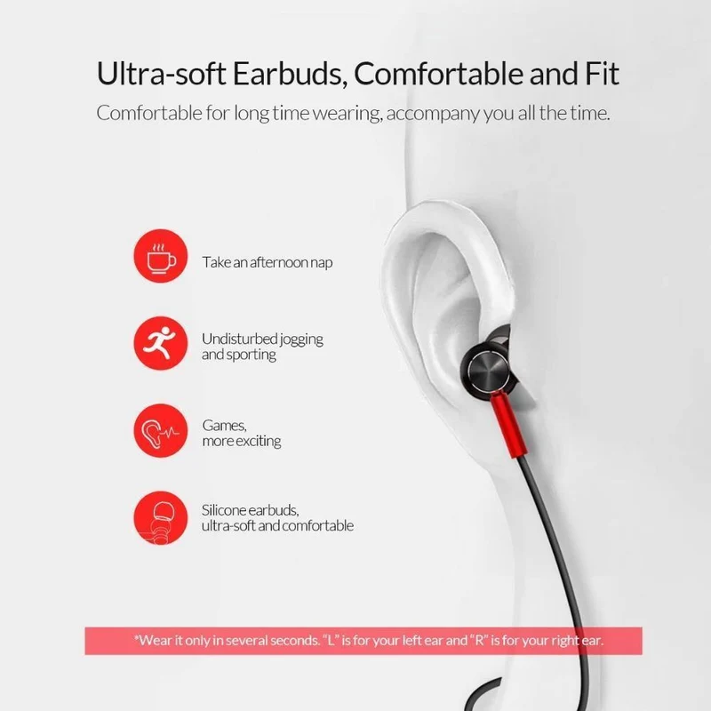 ORICO In-Ear-Kopfhörer Bass Sound Sport Kopfhörer Musik Ohrhörer Stereo Gaming Kopfhörer für Telefon Xiaomi mit Mikrofon