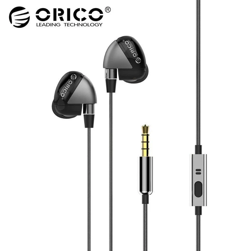 ORICO In-Ear Sport Kopfhörer Musik Stereo Gaming Kopfhörer für Telefon Xiaomi mit Mikrofon für iPhone 5s iPhone 6 Samsung MP3