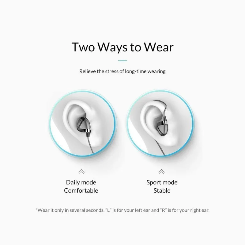 ORICO In-Ear Sport Kopfhörer Musik Stereo Gaming Kopfhörer für Telefon Xiaomi mit Mikrofon für iPhone 5s iPhone 6 Samsung MP3