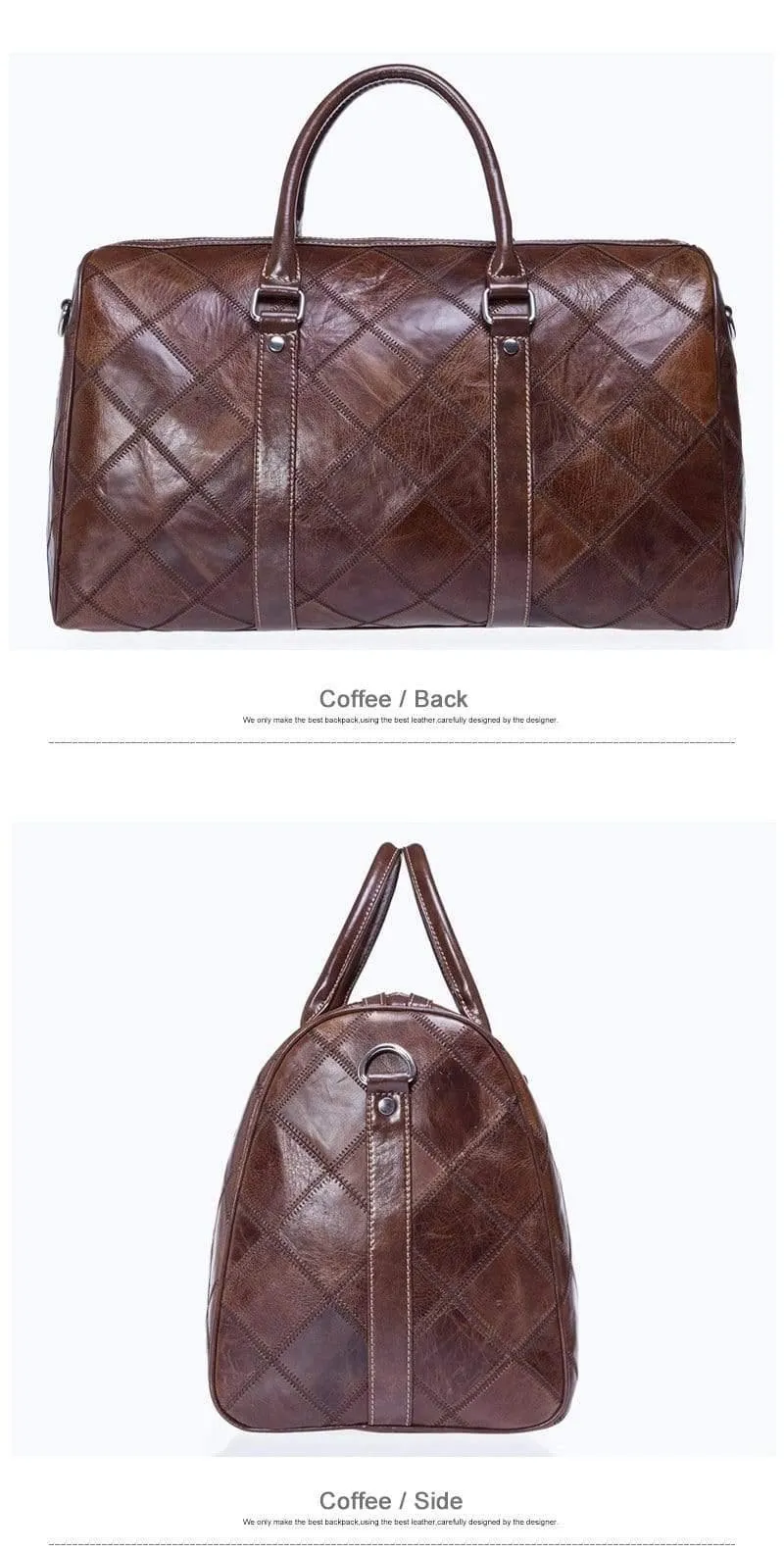 Männer Reisetasche für Gepäck Männer Echtes Leder Reisetasche Koffer Handgepäck Taschen Big Weekend Bags Travel 8883