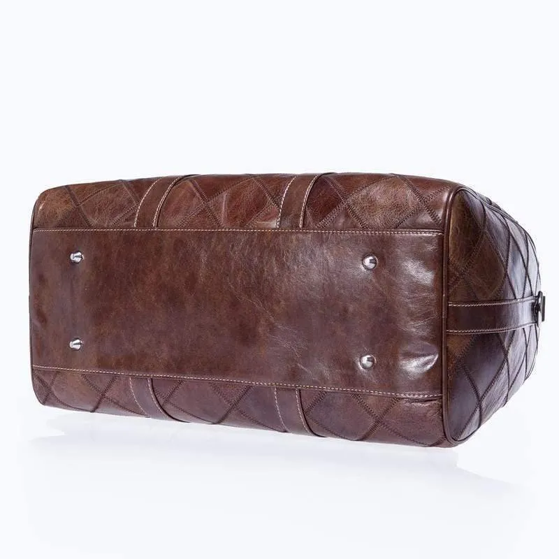 Männer Reisetasche für Gepäck Männer Echtes Leder Reisetasche Koffer Handgepäck Taschen Big Weekend Bags Travel 8883