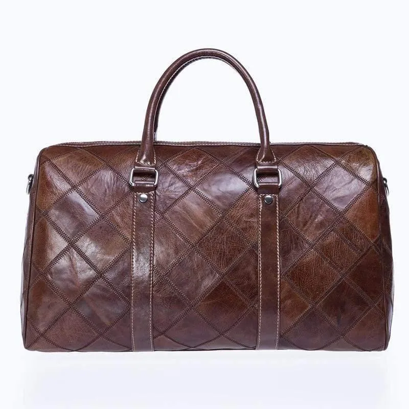 Männer Reisetasche für Gepäck Männer Echtes Leder Reisetasche Koffer Handgepäck Taschen Big Weekend Bags Travel 8883