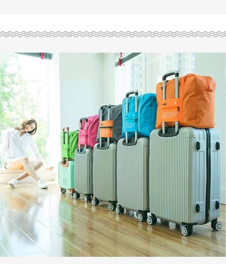 Wasserdichte Reisetasche Große Kapazität reise duffle Frauen Nylon Falttasche Unisex Männer Gepäck Reise Handtaschen Großhandel