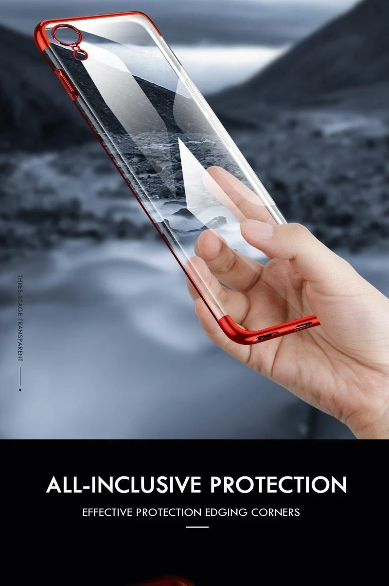ZNP Luxury Slim Silicone Cover Case For iPhone X XS Max XR Cases Soft TPU Plating Phone Case For iPhone X XR XS Max Case Shell