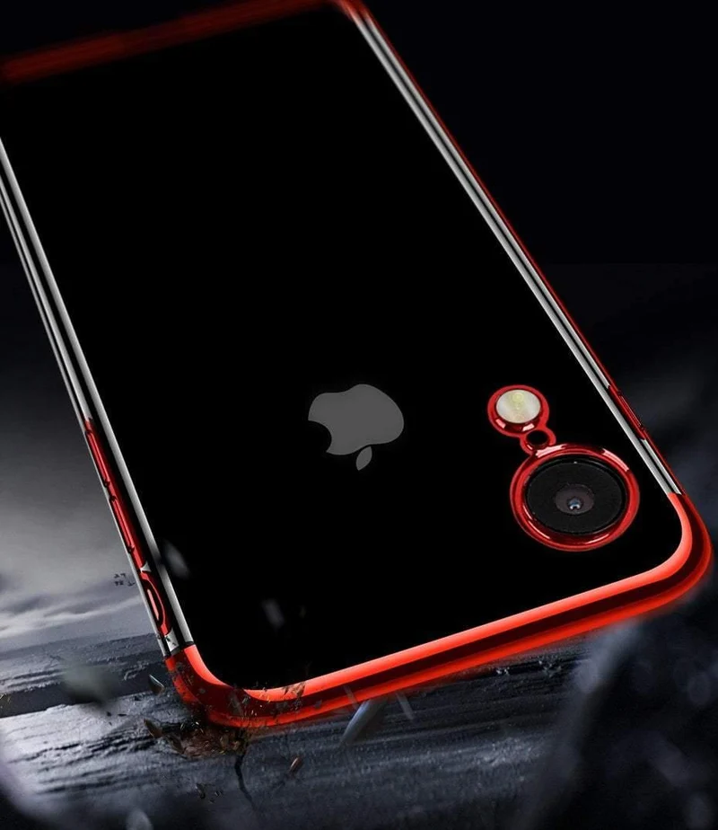 ZNP Luxury Slim Silicone Cover Case For iPhone X XS Max XR Cases Soft TPU Plating Phone Case For iPhone X XR XS Max Case Shell