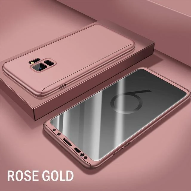 ZNP Luxury 360 Full Protection Cover Cases For Samsung Galaxy S9 S8 Plus Note 9 8 S7 Edge Phone Case For Samsung S7 S8 S9 Case