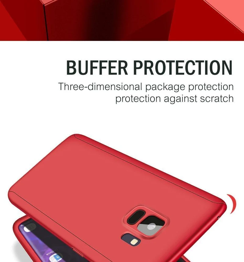 ZNP Luxury 360 Full Protection Cover Cases For Samsung Galaxy S9 S8 Plus Note 9 8 S7 Edge Phone Case For Samsung S7 S8 S9 Case