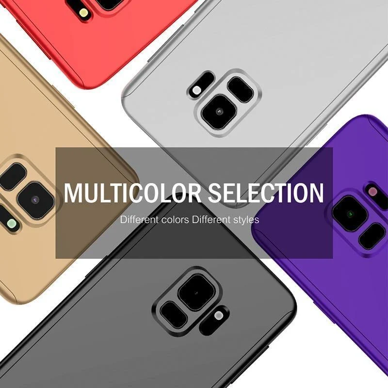 ZNP Luxury 360 Full Protection Cover Cases For Samsung Galaxy S9 S8 Plus Note 9 8 S7 Edge Phone Case For Samsung S7 S8 S9 Case