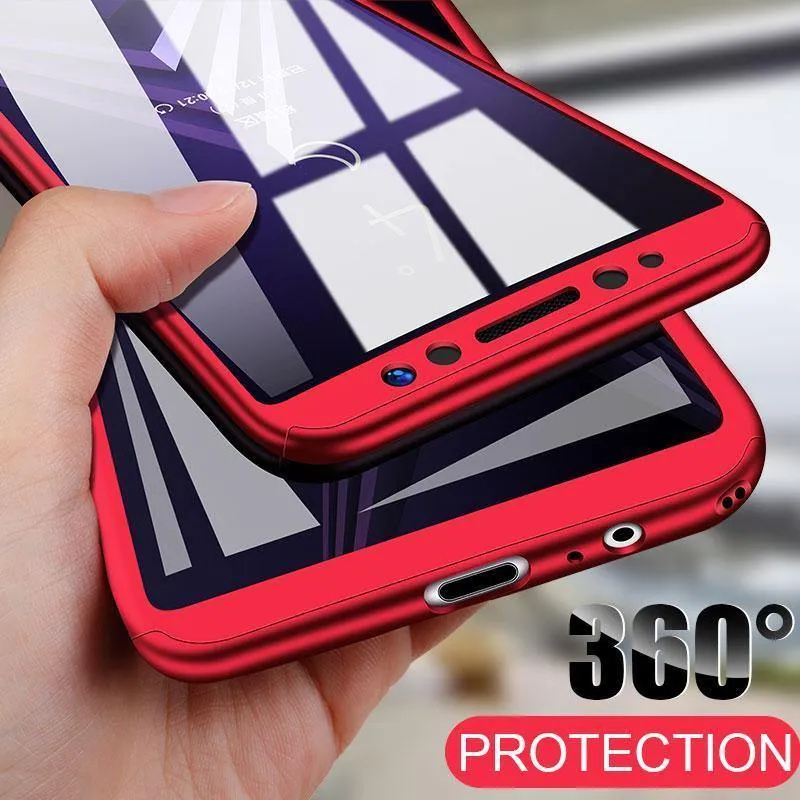 ZNP Luxury 360 Full Protection Cover Cases For Samsung Galaxy S9 S8 Plus Note 9 8 S7 Edge Phone Case For Samsung S7 S8 S9 Case