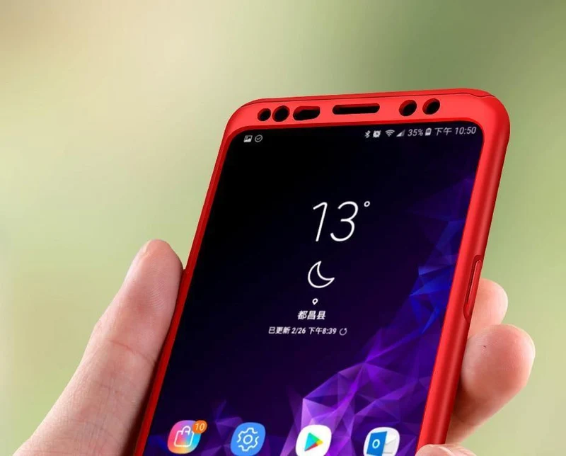 ZNP Luxury 360 Full Protection Cover Cases For Samsung Galaxy S9 S8 Plus Note 9 8 S7 Edge Phone Case For Samsung S7 S8 S9 Case