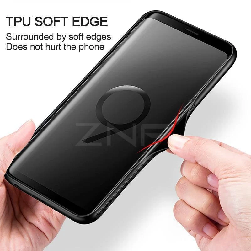 ZNP Luxury Tempered Glass Phone Case For Samsung Galaxy S9 S8 Plus Back Glass Cover Cases For Samsung S9 S8 Note 8 Case Shell
