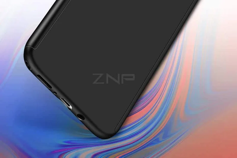 ZNP 360 Full Cover Case For Samsung Galaxy A3 A5 A7 J5 J7 Protective Phone Case For Samsung A6 A8 Plus 2018 Cases With Glass