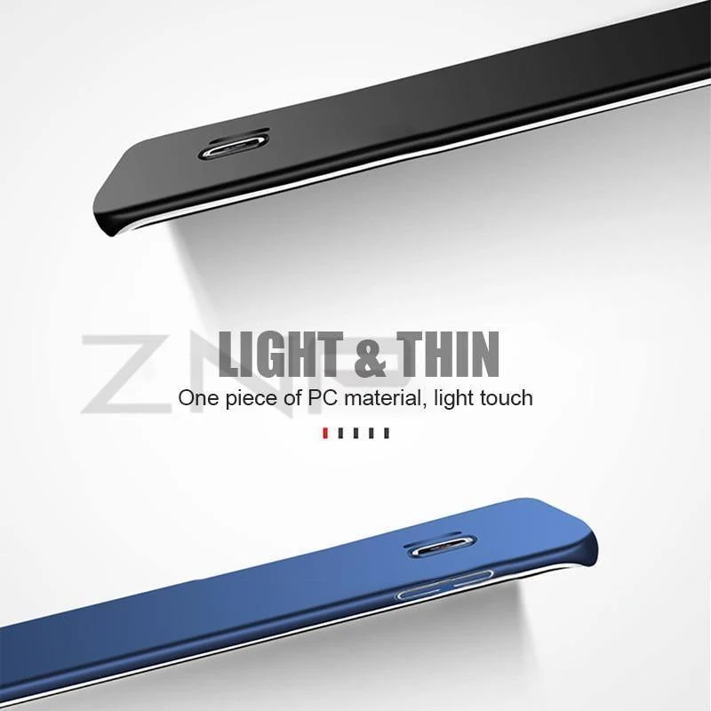 ZNP Slim Hard Phone Case For Samsung Galaxy S8 S9 Plus Note 8 Luxury Ultra Thin Cover Cases For Samsung S7 Edge S6 Edge S8 Case