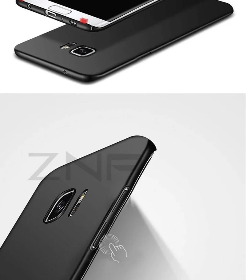 ZNP Slim Hard Phone Case For Samsung Galaxy S8 S9 Plus Note 8 Luxury Ultra Thin Cover Cases For Samsung S7 Edge S6 Edge S8 Case