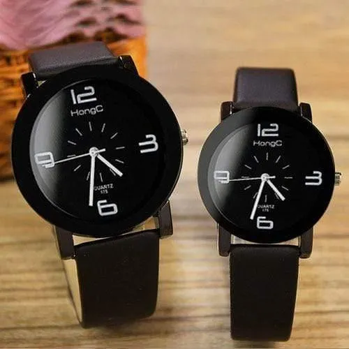Paar Uhren Top-Marke Berühmte Frauen Männer Liebhaber Uhr Weiblich Männlich Clock Quarzuhr für Liebhaber 1 Pair = 2 Pieces
