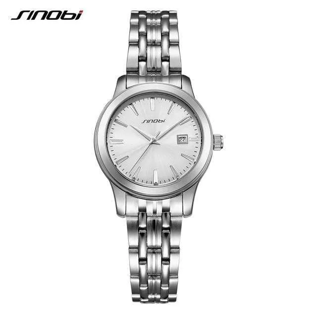 Uhren Top Luxus Marke SINOBI frauen Quarzuhr Männliche Uhr Damen Armbanduhr Mode liebhaber Uhr Geschenk