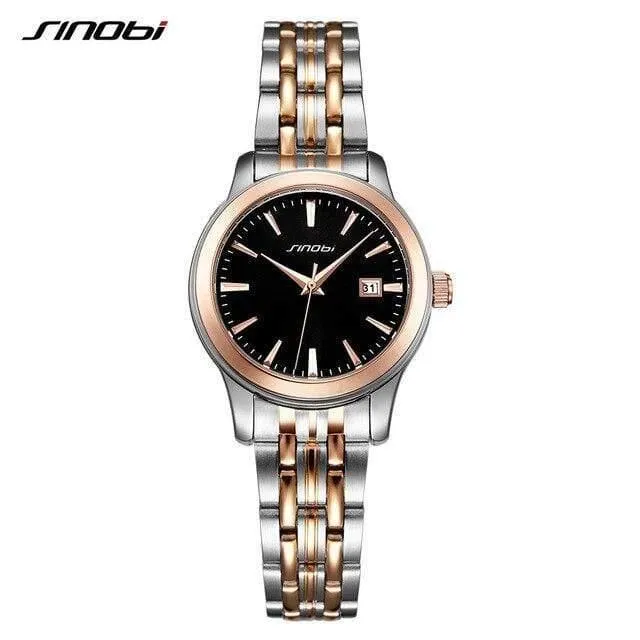 Uhren Top Luxus Marke SINOBI frauen Quarzuhr Männliche Uhr Damen Armbanduhr Mode liebhaber Uhr Geschenk