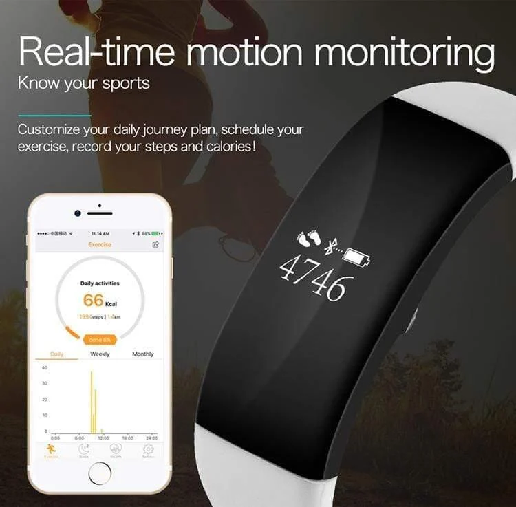 Monitor Smart Watches Uhr für IOS iPhone Android Lovers 'Paar Blutdruck Sauerstoff Smart-Armbanduhr