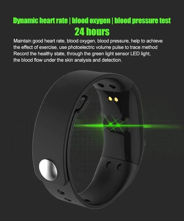 Monitor Smart Watches Uhr für IOS iPhone Android Lovers 'Paar Blutdruck Sauerstoff Smart-Armbanduhr
