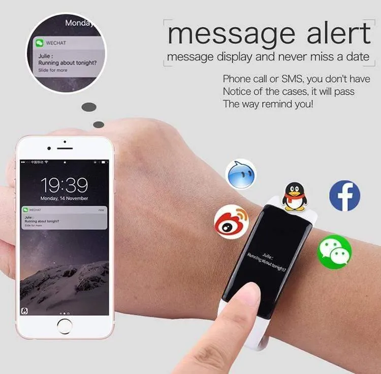 Monitor Smart Watches Uhr für IOS iPhone Android Lovers 'Paar Blutdruck Sauerstoff Smart-Armbanduhr