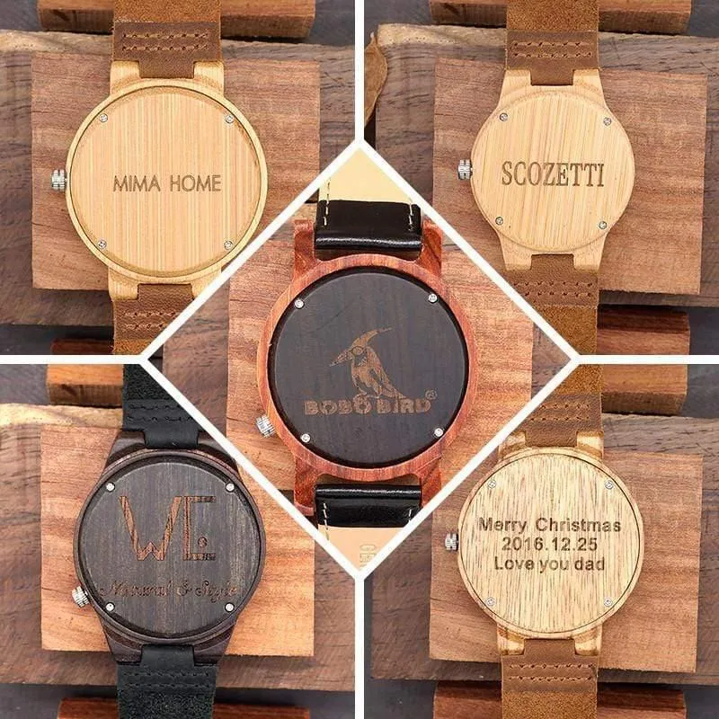 Holz Uhr Männer Frauen Paar Armbanduhren Top Marke Design Elegante Holz Quarz geschenk cuostom logo saat erkek