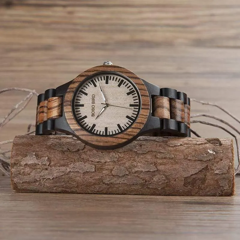Holz Uhr Männer Frauen Paar Armbanduhren Top Marke Design Elegante Holz Quarz geschenk cuostom logo saat erkek