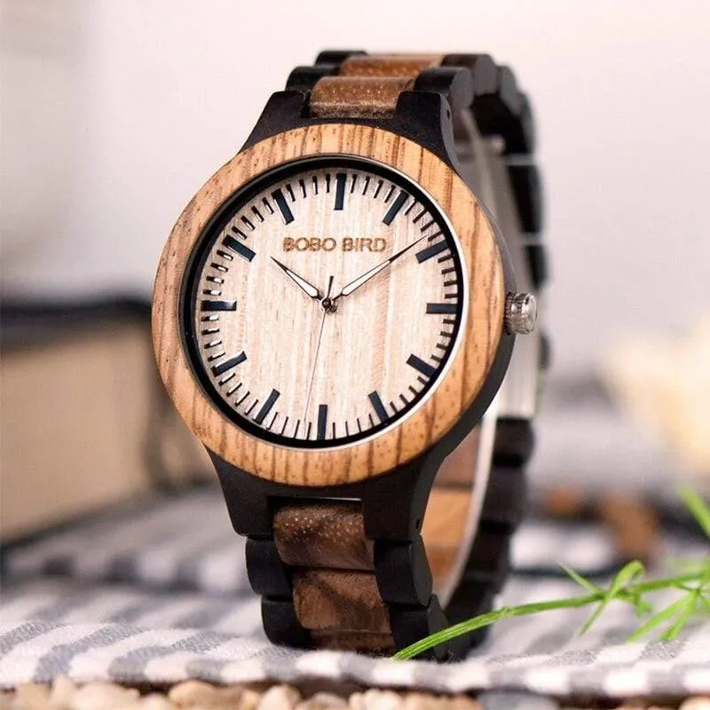 Holz Uhr Männer Frauen Paar Armbanduhren Top Marke Design Elegante Holz Quarz geschenk cuostom logo saat erkek