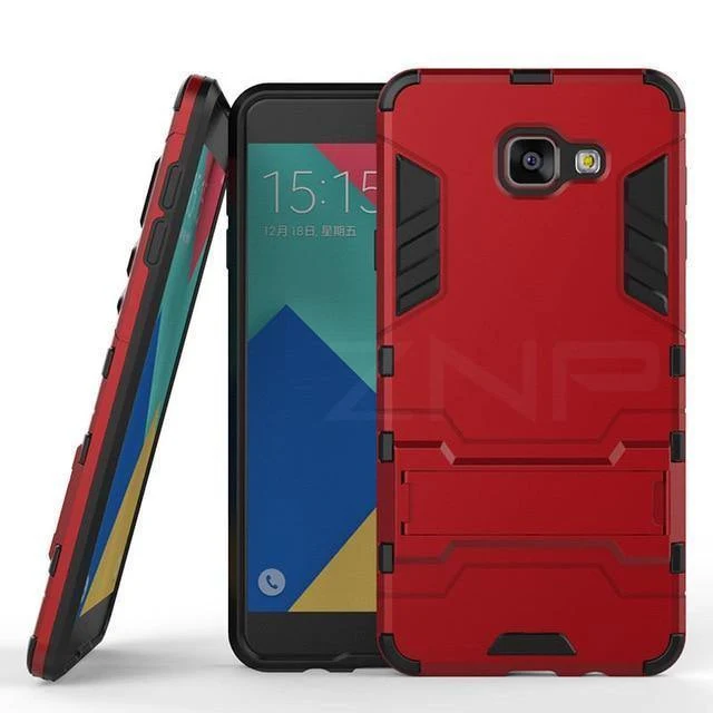 ZNP Stoßfester Halter Schutzhülle für Samsung Galaxy A3 A5 A7 J5 J7 2016 2017 Abdeckung für Samsung A8 Plus 2018 Fall Capa